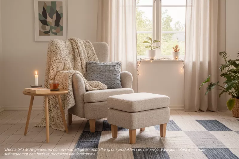 Perfect Harmony - Jackie Fåtölj + Pall