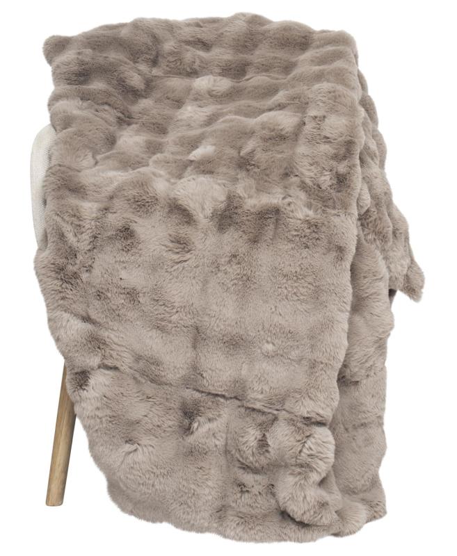 Skinnwille - Misty Blanket Taupe Large