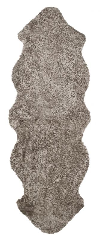 Curly Double Sheepskin - Light Brown