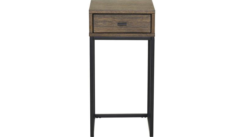 NFG - Regal Sängbord Brunlackad Ek