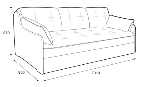 Hovden - Roma Bäddsoffa