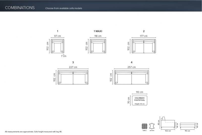 Bellus - Colorado 3-Sits