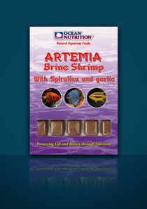 Ocean nutrition Artemia spirulina and garlic