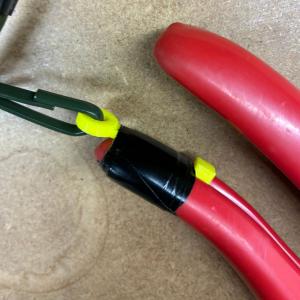 Strap mount for pruning shears