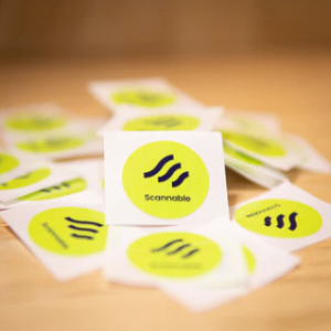 Helmet Sticker tag 30mm