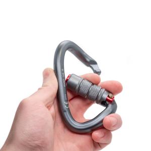 K25 ‘CurlyWirly’ Twisted Aluminium karabiner