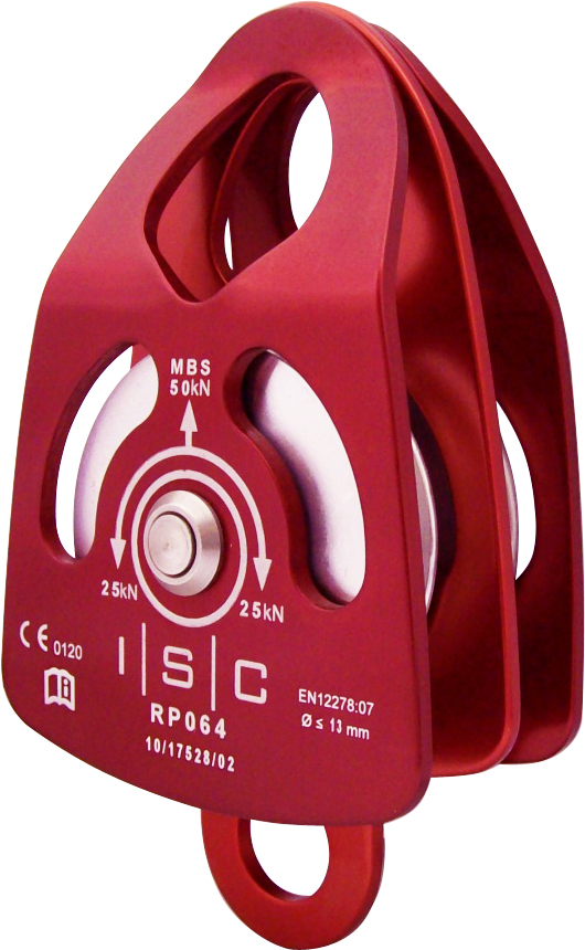 Double Pulley for 13 mm rope