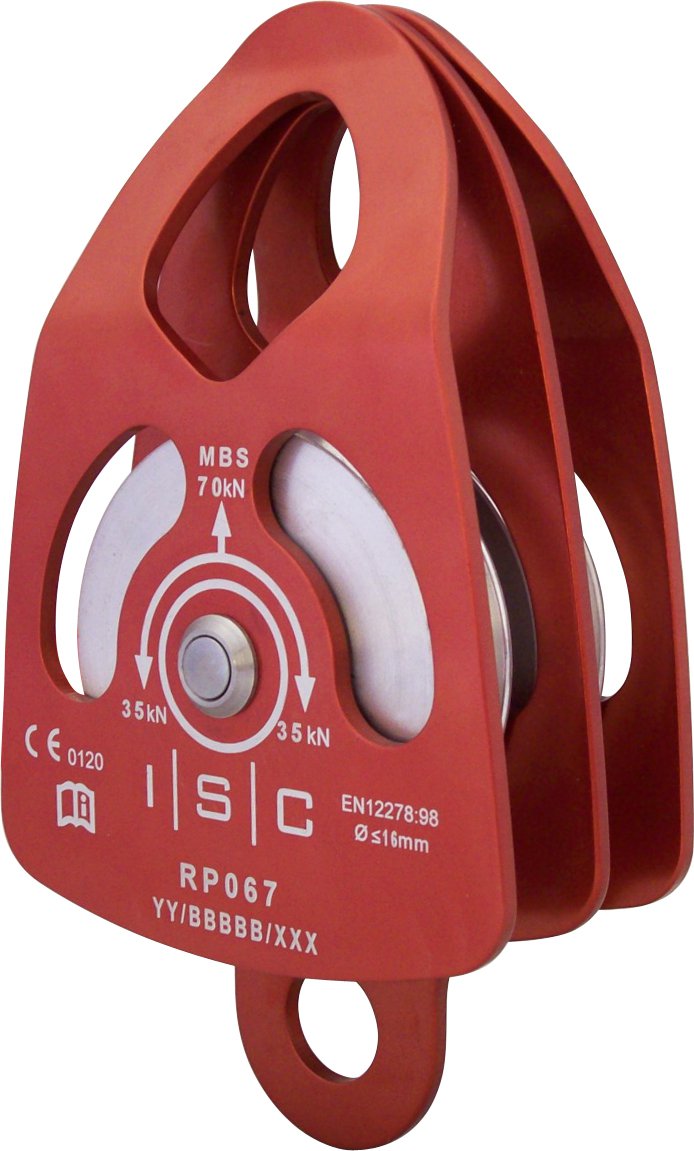 Double Pulley for 16 mm Rope