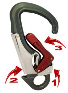 ISC Snaphook Triple Action