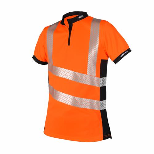 X25 VENTOUT Hi-Viz Short Sleeve Orange (L)
