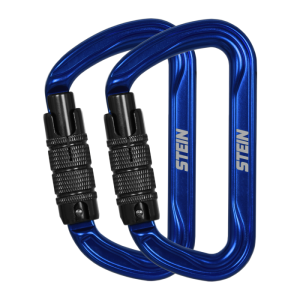 Stein SECURA D-Shape Carabiner - 2 pack