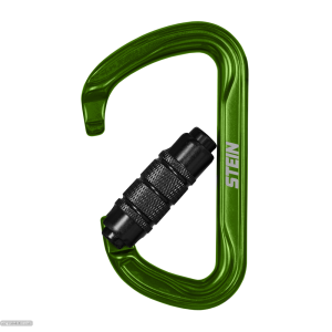 Stein SECURA D-Shape Green Carabiner