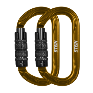 Stein SECURA "OVAL" Carabiner - 2 pack