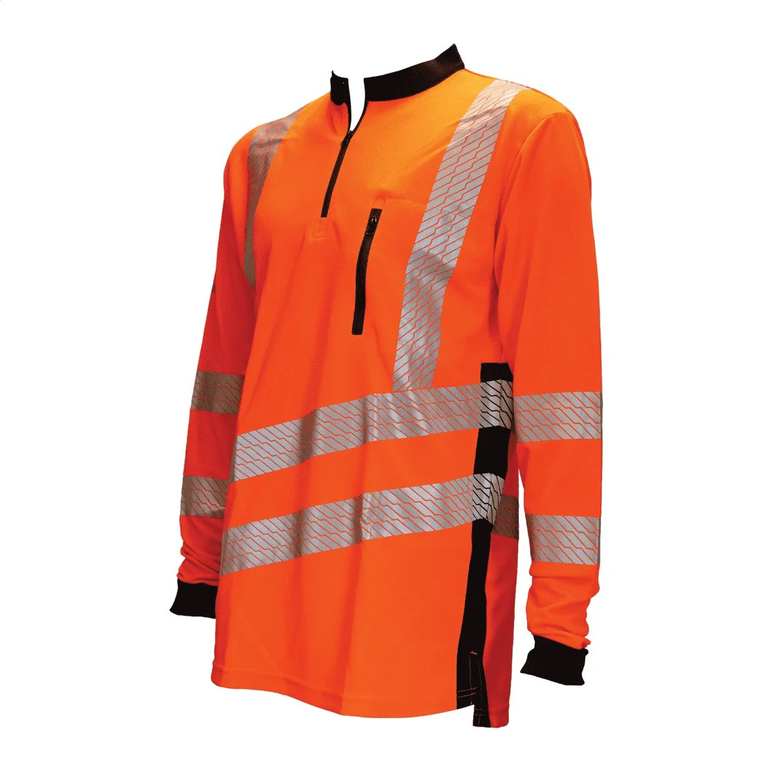 TreeHog Long Sleeve T-Shirt Hi-Vis Orange