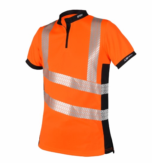 X25 VENTOUT Hi-Viz Short Sleeve Orange (L)