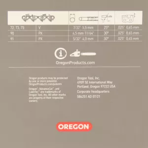 Oregon Kedja 91PX040E