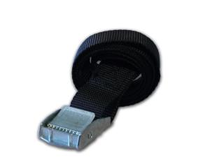 Spännband 1,0 m svart