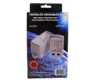 Regnmätare Trådlös Viking