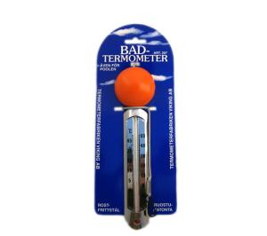 Pool rostfri crome 22 cm