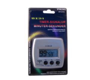 Timer dig . vit eller silver