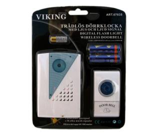 Dörrklocka t-lös-ljus viking