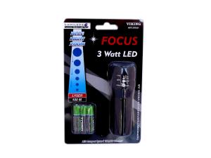 Ficklampa jakt blue 3 W bälth