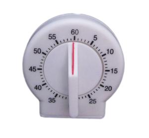 Timer vrid plast vit