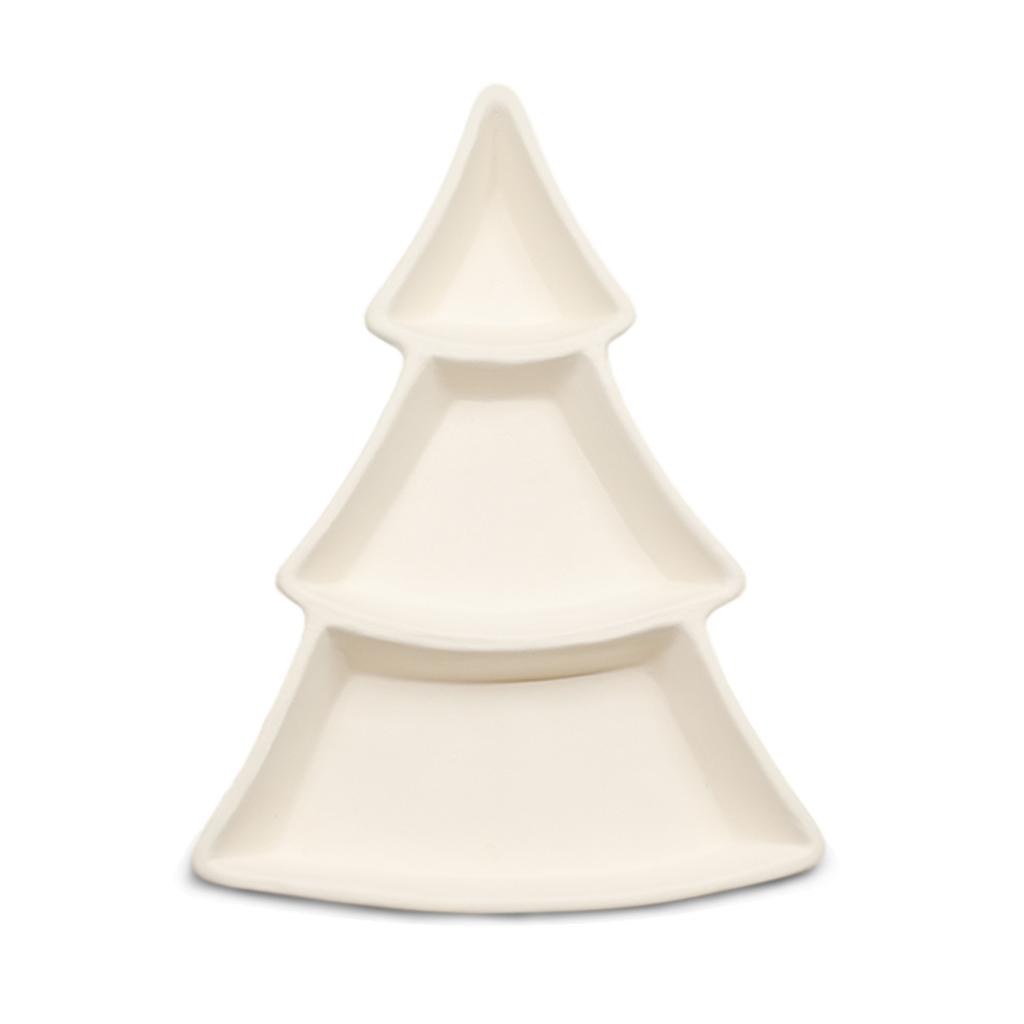 Weihnachtsbaum Keksteller - 6 Stk.