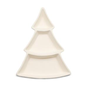 Divided Tree Dish - 6 pcs