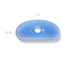 Drejsken i hård plast ljusblå