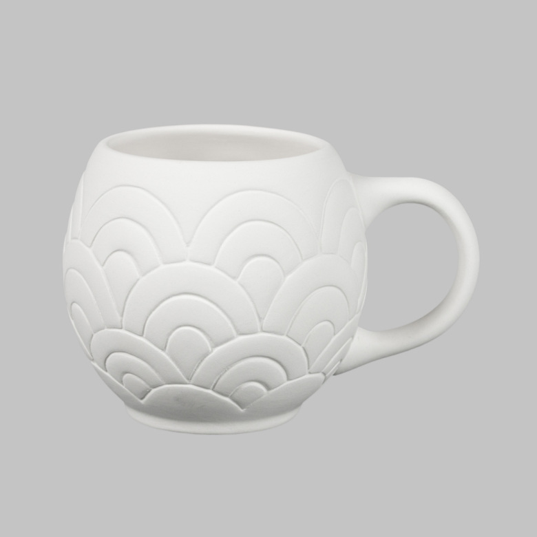 Mönstrad mugg - 6 st,