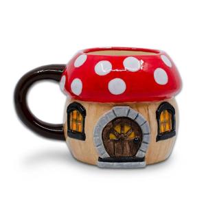 Mushroom House Mug - 6 pcs