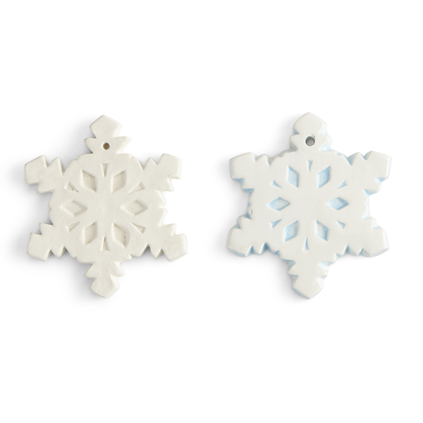 Schneeflocken Anhänger - 24 St