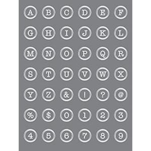 Button Alphabet