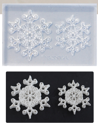 Silicone mold - Snowflake 4
