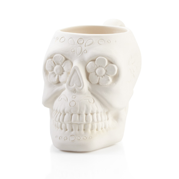 Sugar Skull Mug - 6 pcs