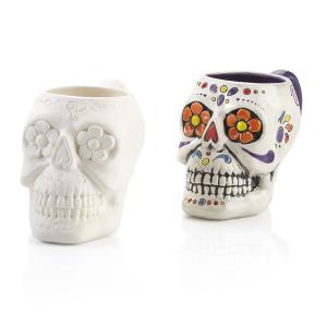 Sugar Skull Mug - 6 pcs