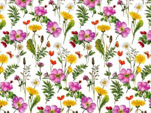 Flower Meadow 70x50 cm