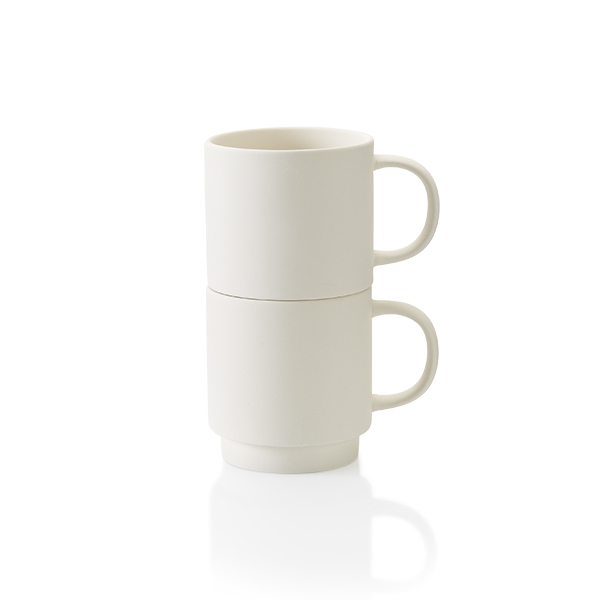 Stapelbar mugg - 8 st,