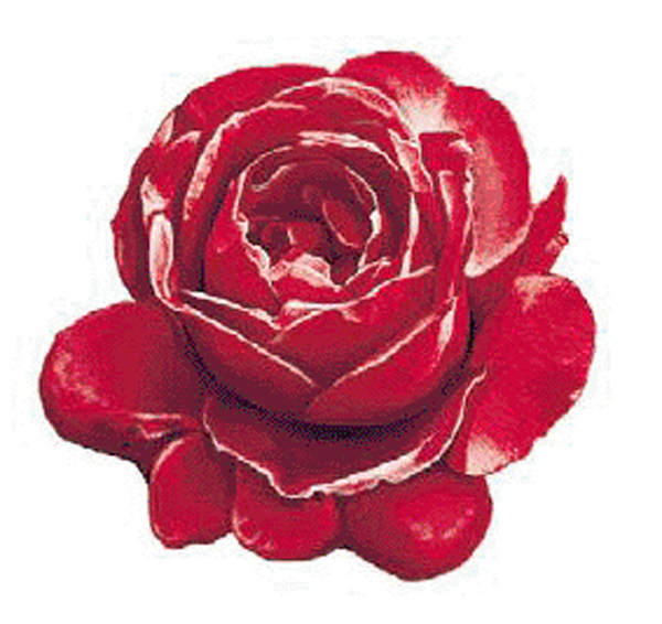 Rote Rose - 70 mm - 1 stk