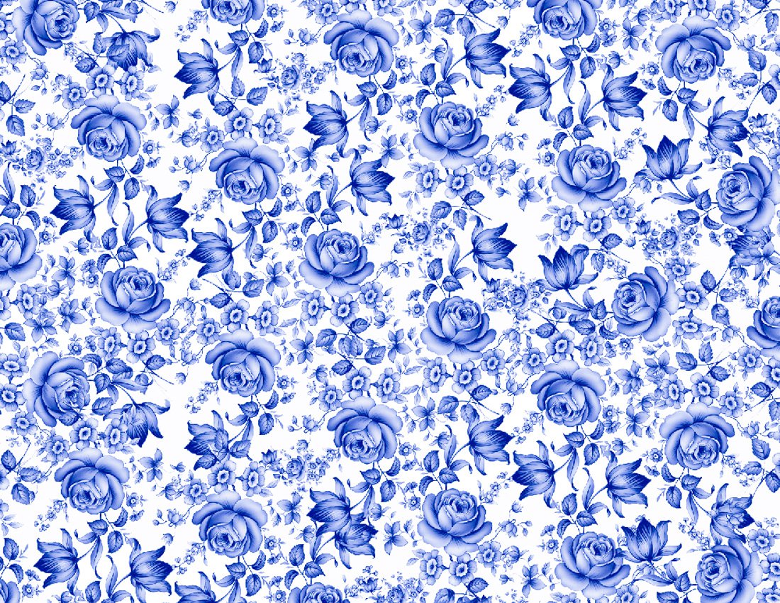 Blue Delft 70x50 cm