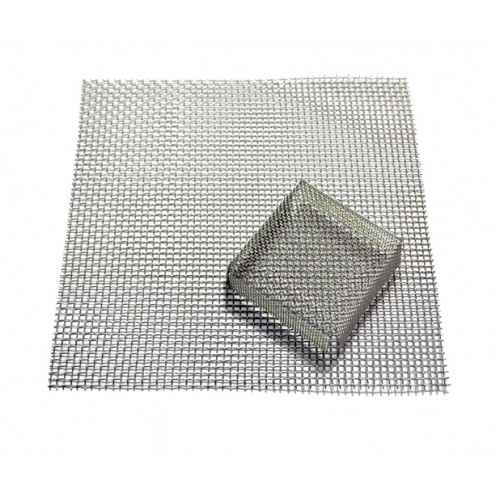 Metallgitter rostfrei 2 St. 16 cm x 16 cm.