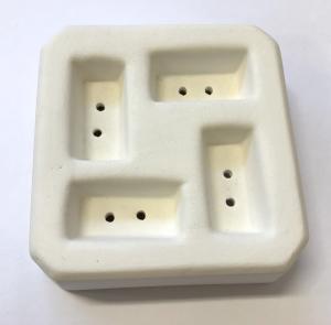 Rektangulära knappar - glasform