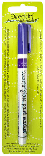 Glasfarben Marker - Violett