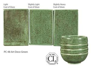 Art Deco Green