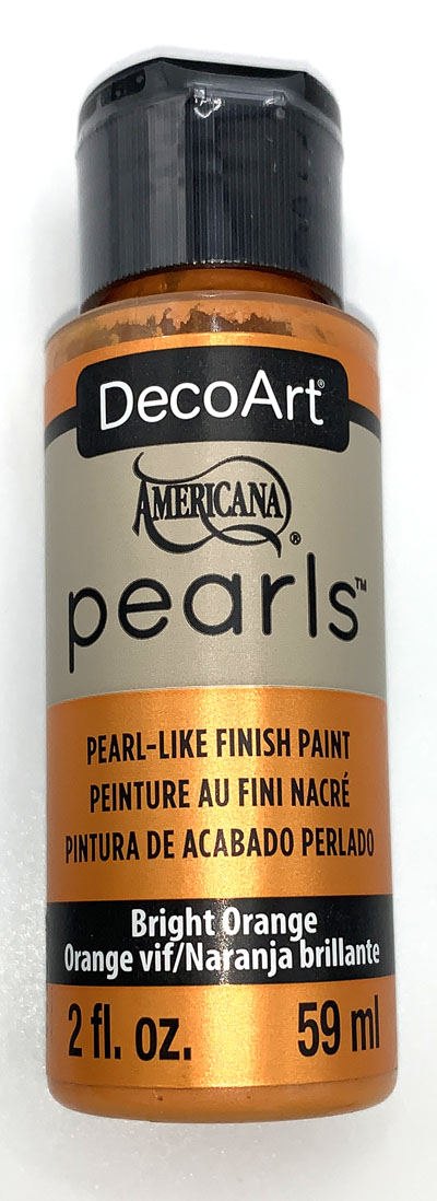 Pearls - Bright Orange