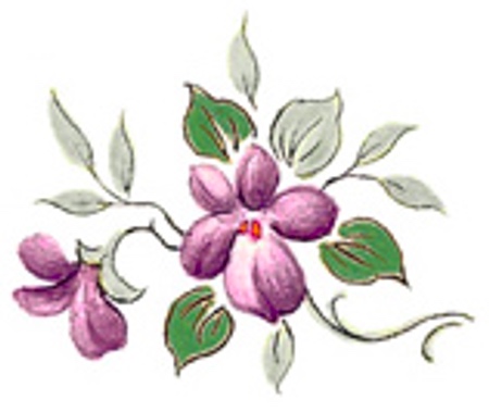 Violet - 25 mm - 10 pcs