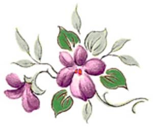 Violet - 25 mm - 10 pcs