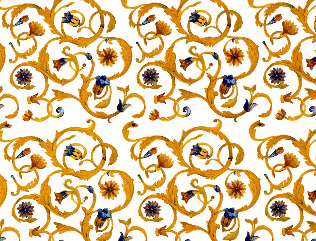 Golden Scroll 70x50 cm