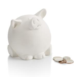 Pudgy Pig Bank - 6 pcs